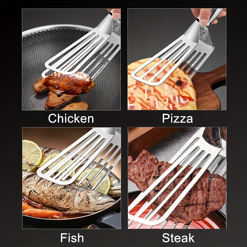 1pc, Multifunctional Stainless Steel Food Clip for Steak, Fish, and More - Kitchen Tools and Accessories for Easy Meal Prep Kitchen Accessories