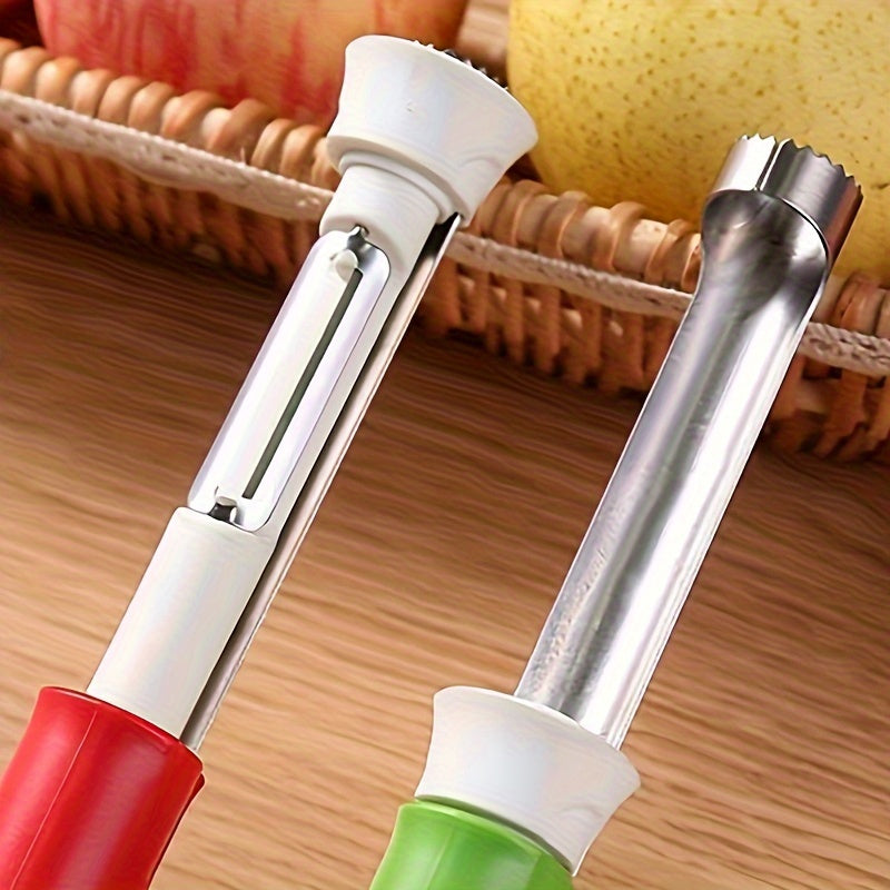 Fruit Corer And Peeler, Durable And Easy-to-Use Stainless Steel Corer