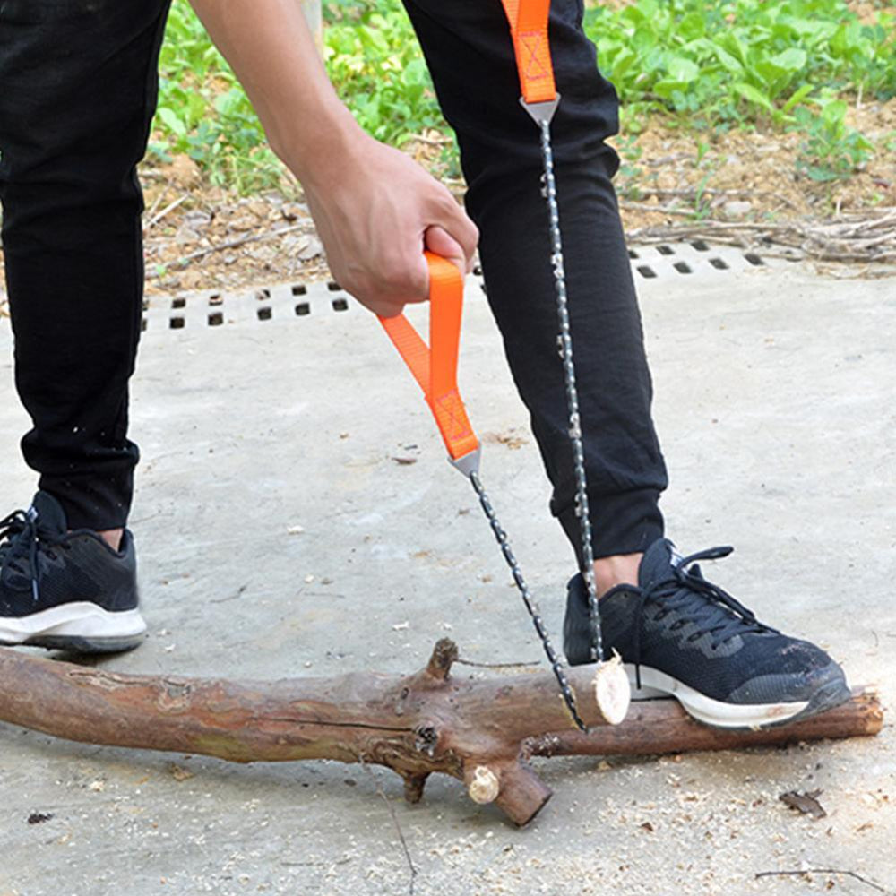 Portable Survival Chain Saw: The Ultimate Camping Zipper Saw for Outdoor Adventures!