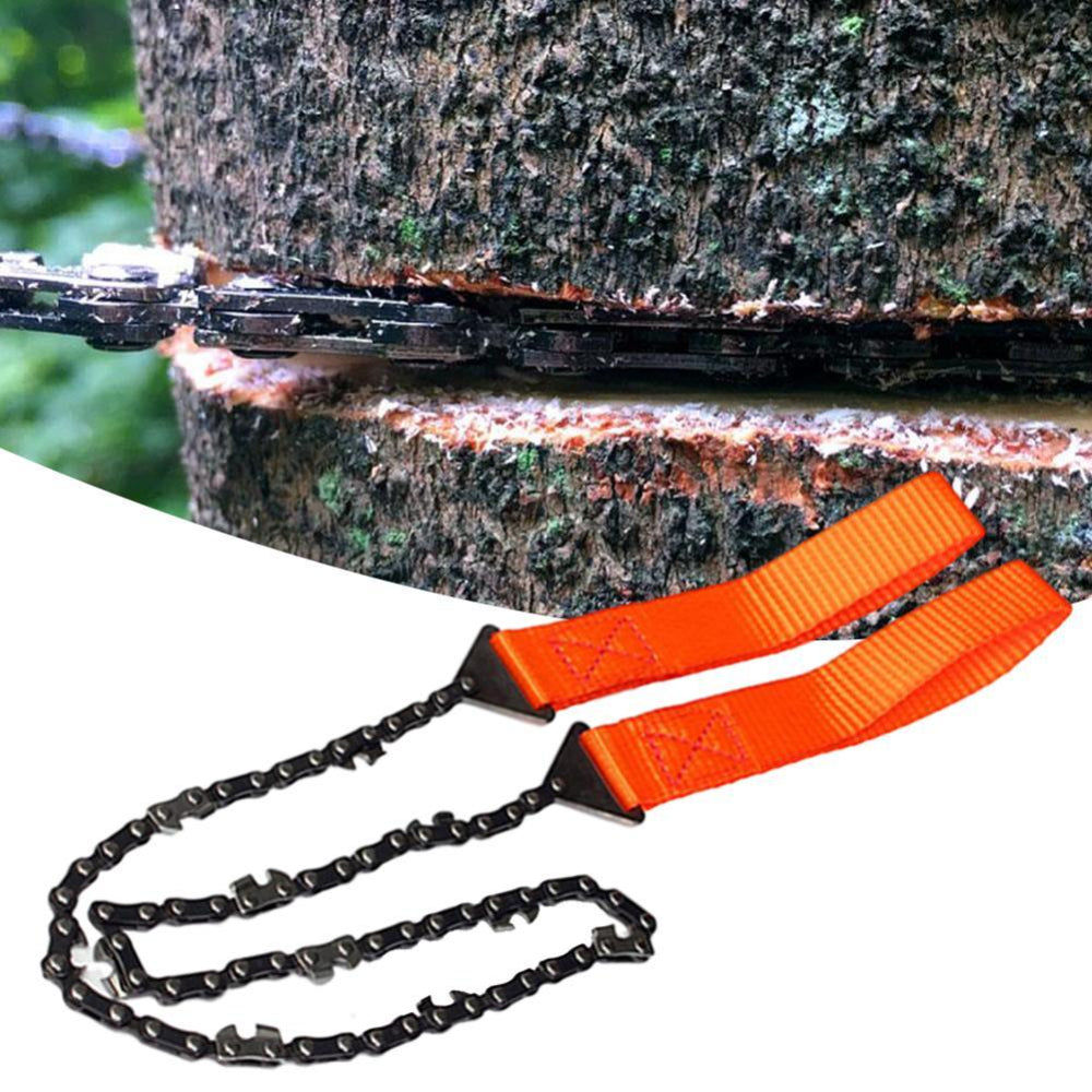 Portable Survival Chain Saw: The Ultimate Camping Zipper Saw for Outdoor Adventures!