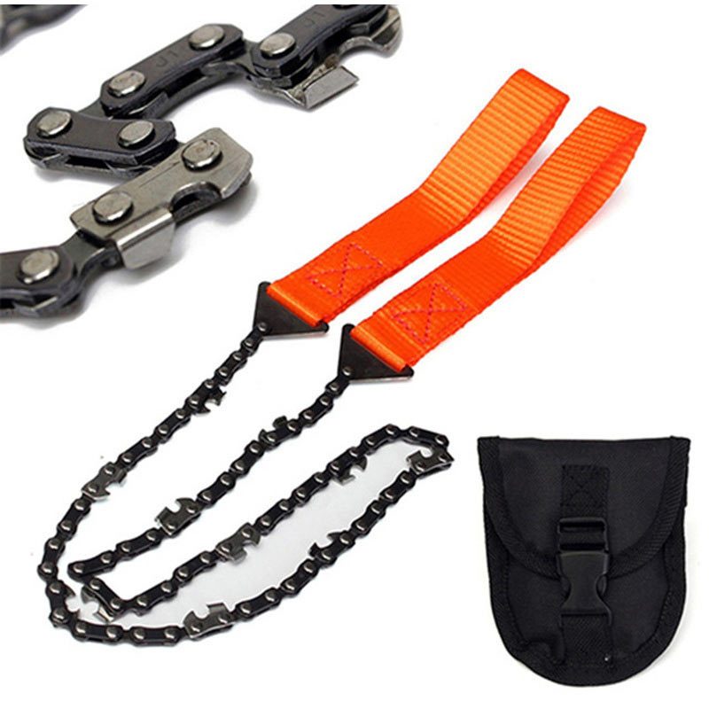 Portable Survival Chain Saw: The Ultimate Camping Zipper Saw for Outdoor Adventures!