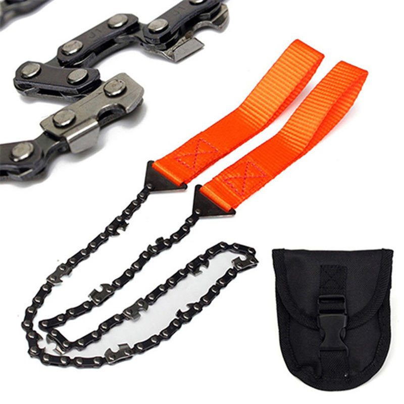 Portable Survival Chain Saw: The Ultimate Camping Zipper Saw for Outdoor Adventures!