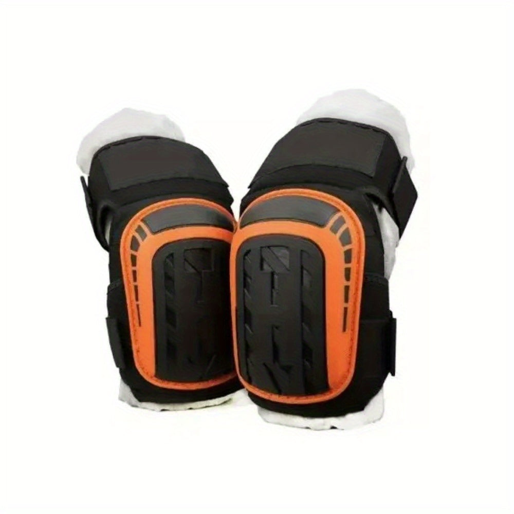 Heavy-Duty Knee Pads with Gel Cushion - Comfortable, Adjustable Straps for Work & Gardening