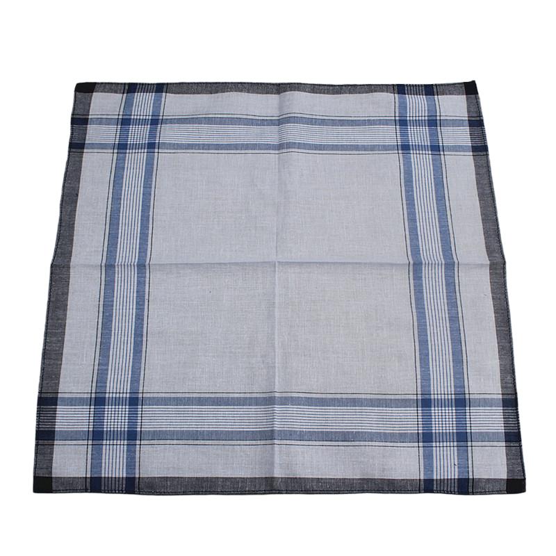 9pcs Cotton Handkerchief Retro Man's Handkerchief 37.85 cm, Ideal choice for Gifts