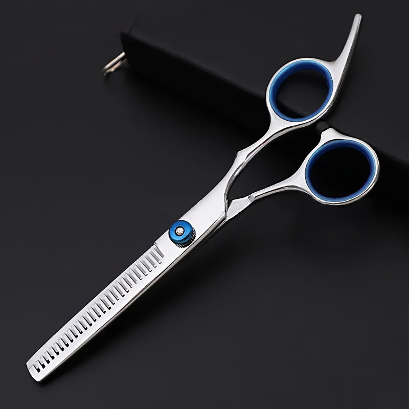 2pcs/set Hair Styling Tools Kit Stainless Steel Hair Cutting Scissor Hair Thinning Scissor Hair Trimming Tools Professional Hair Shears For Barber Salon Home Uses