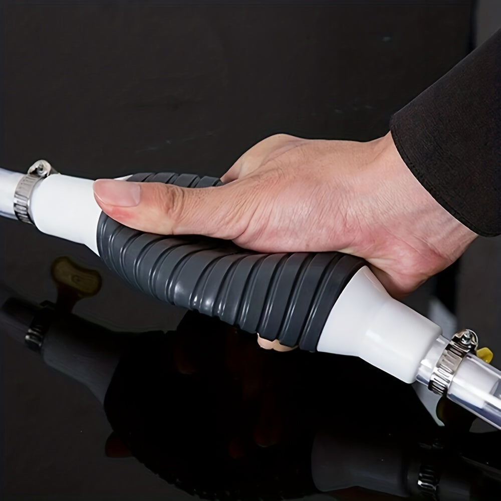 1pc Manual Fuel Pump High Flow Car Motorcycle Hand Siphon Water Fish Tank Oil Gasoline Petrol Diesel Liquid Transfer Tools Universal