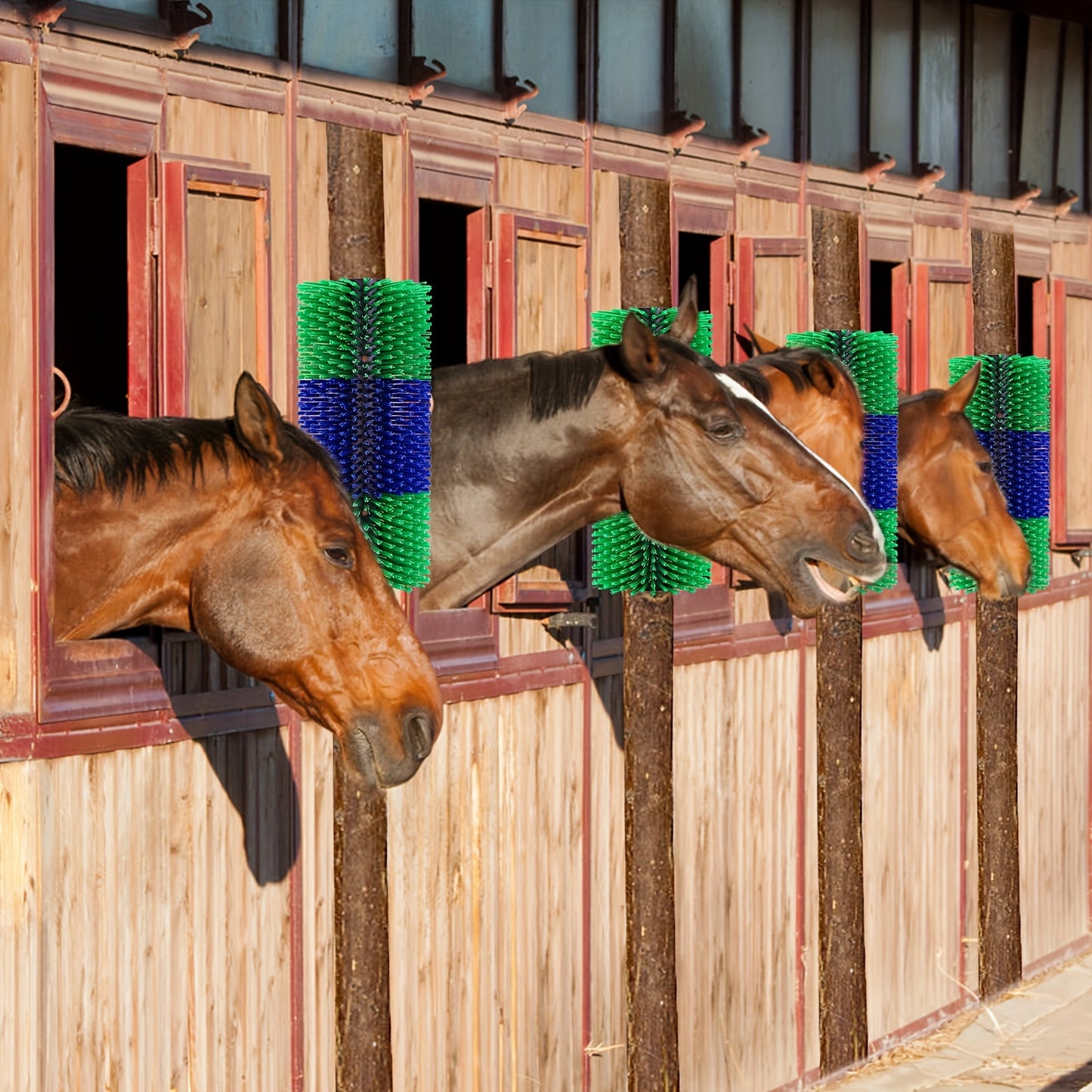 Large Size Hair Removal Brush For Horse Stable And Pasture, Horse Brushes Full Massage Grooming Brush For Horse