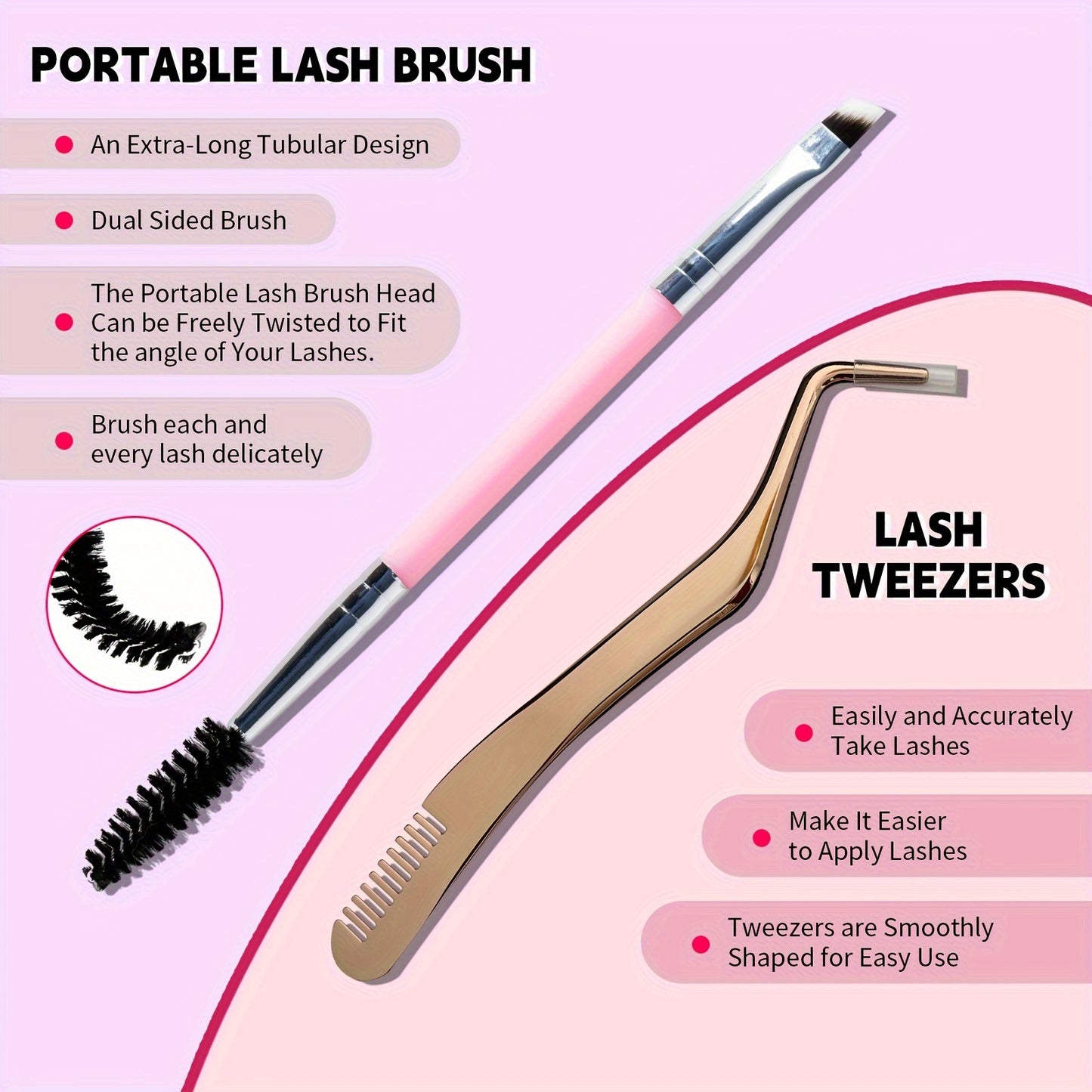 RITALASH DIY Lash Extension Kit, 280 Pcs Lash Clusters With Lash Bond And Seal, Mascara Brush Cluster Lash Glue Remover, Lash Applicator