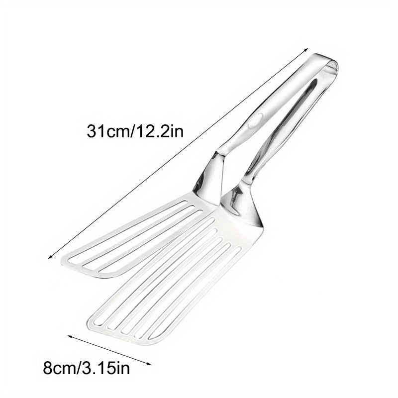 1pc, Multifunctional Stainless Steel Food Clip for Steak, Fish, and More - Kitchen Tools and Accessories for Easy Meal Prep Kitchen Accessories