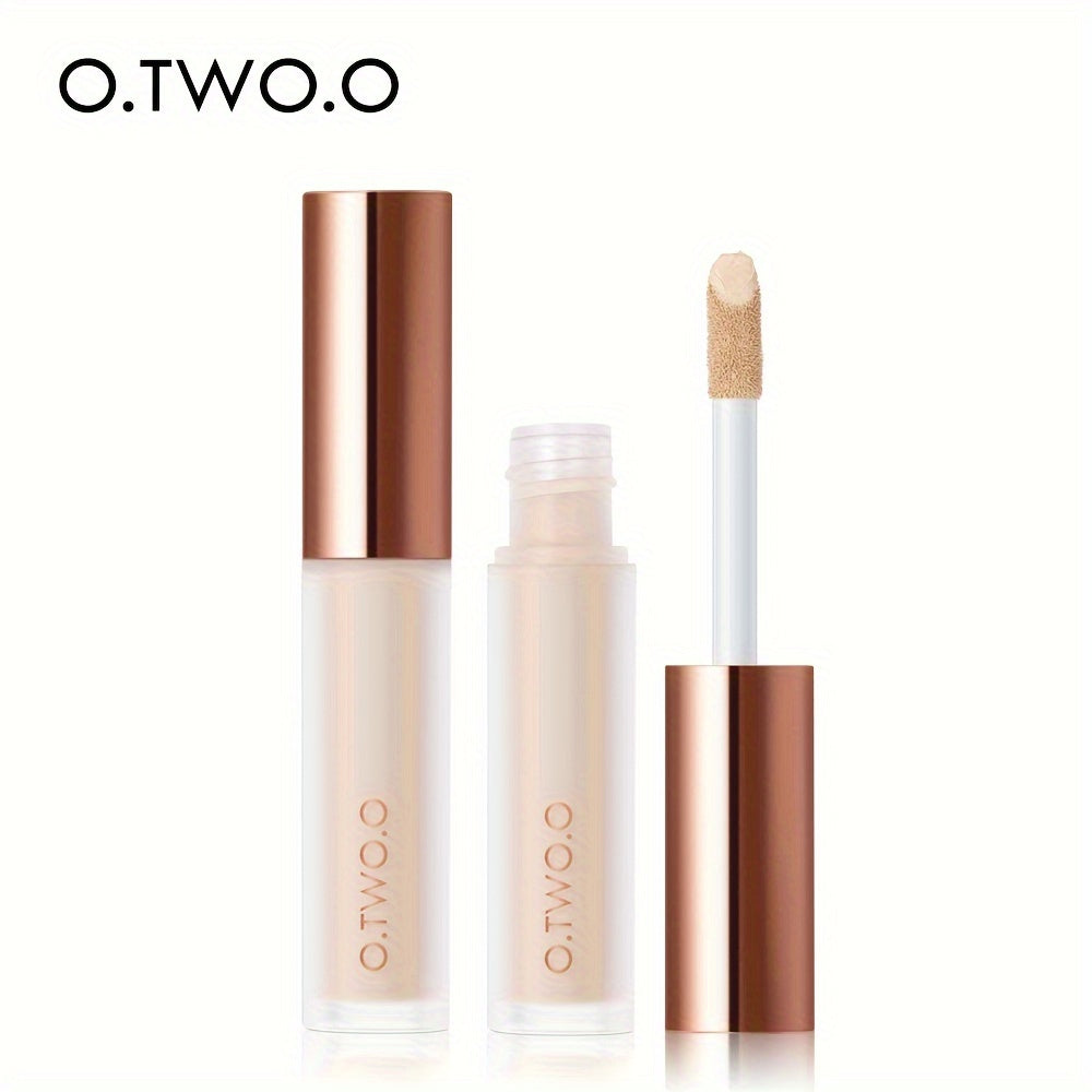 O.TWO.O Liquid Concealer Primer - High Coverage, Waterproof, Breathable, Natural Finish, 4 Shade Options, Long-Lasting up to 24 Hours, Lightweight Texture