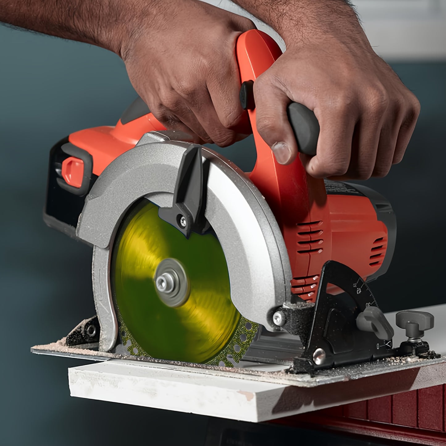 1pc Unbreakable Grinder Disc - Diamond Cutting Wheels for Smooth Cutting, Grinding, and Chamfering of Ceramic, Marble, Slate, PVC, and Wood!