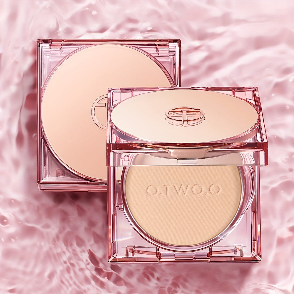 O.TWO.O 3D Soft Focus - Waterproof Long Lasting 24H Face Powder - Oil Control, Natural Skin Tones, Anti-Transfer, Non-Absorbent for All Skin Types & Tones, Includes Puff Makeup Powder Foundation Daily Essential
