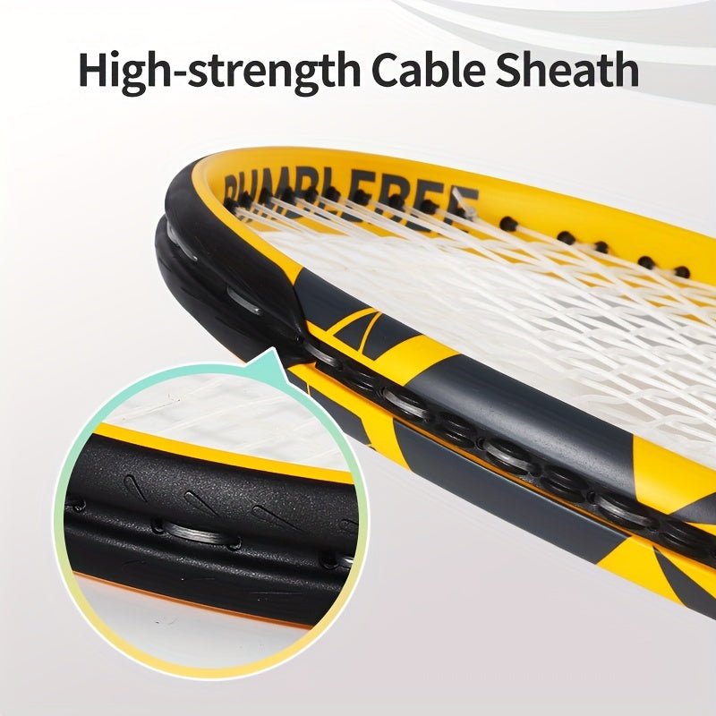 SALYWEE Full Carbon Tennis Racket With High Elasticity For Men And Women, Professional Training Rackets With Bag