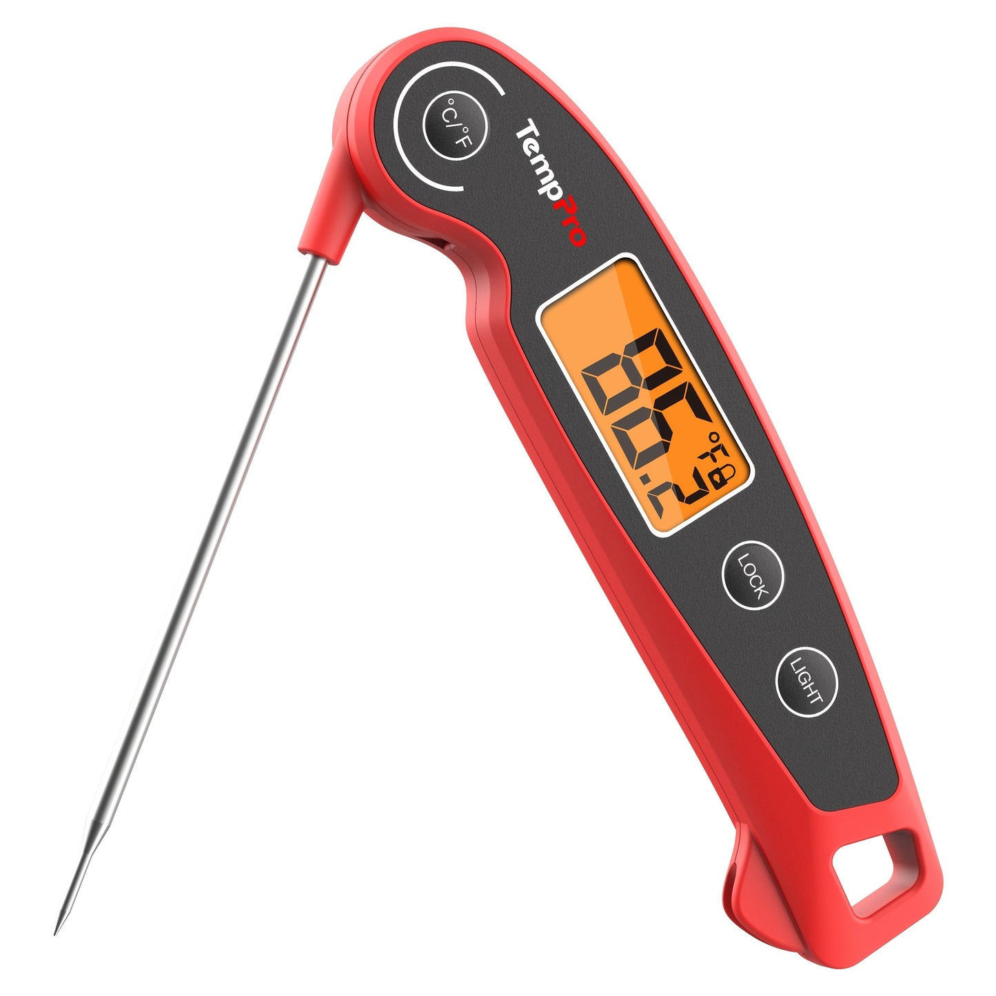 ThermoPro F05 Digital Meat Thermometer for Cooking with Motion Sensing, Food Thermometer for Kitchen BBQ Oil Grill Smoker Candy Thermometer
