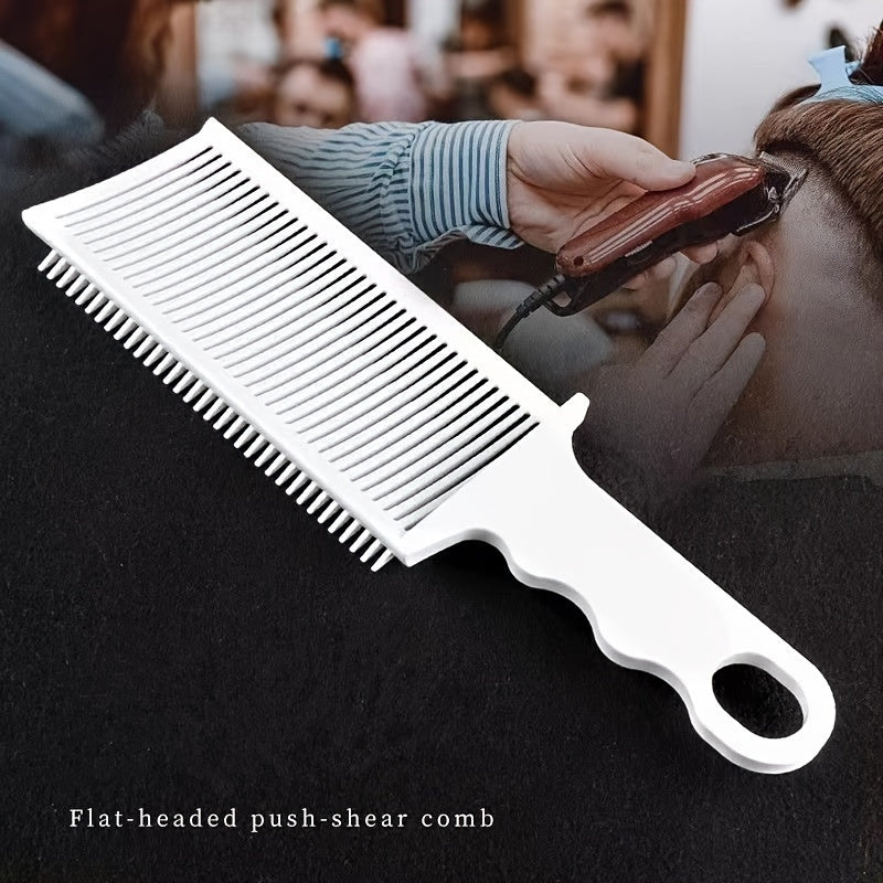 Professional Hairdressing Comb for Blonde Highlights - Heat-Resistant, Flat Top Design for Salon Styling & Gradient Colors