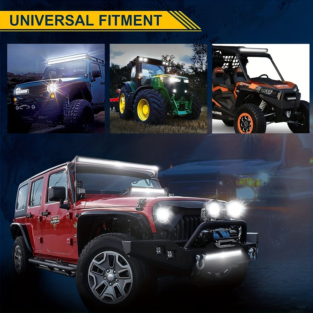 50.8 cm 3 Rows LED Work Light bar LED Driving light Combo lamp for offroad 4x4 tractor Car Auto ATV 12V 24V Truck Car Roof Light Bar
