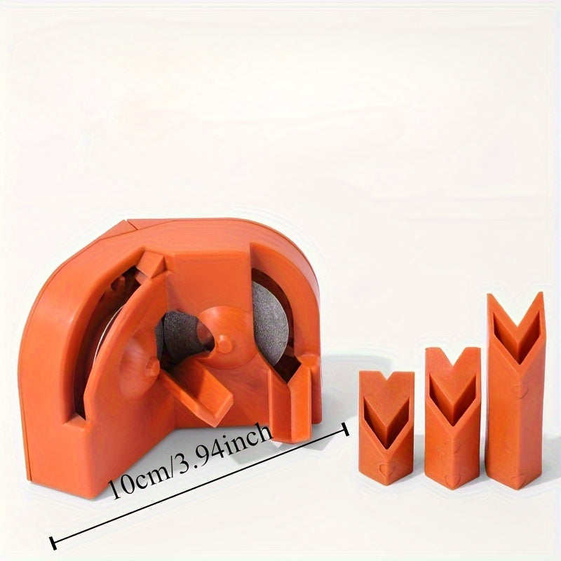 1pc Multipurpose Drill Bit Grinding Sharpener, Electric Drill Bit Sharpener For All Bits Portable Drill Grinder Grinding Tool For Hardened Steel Carbide Twist Cobalt