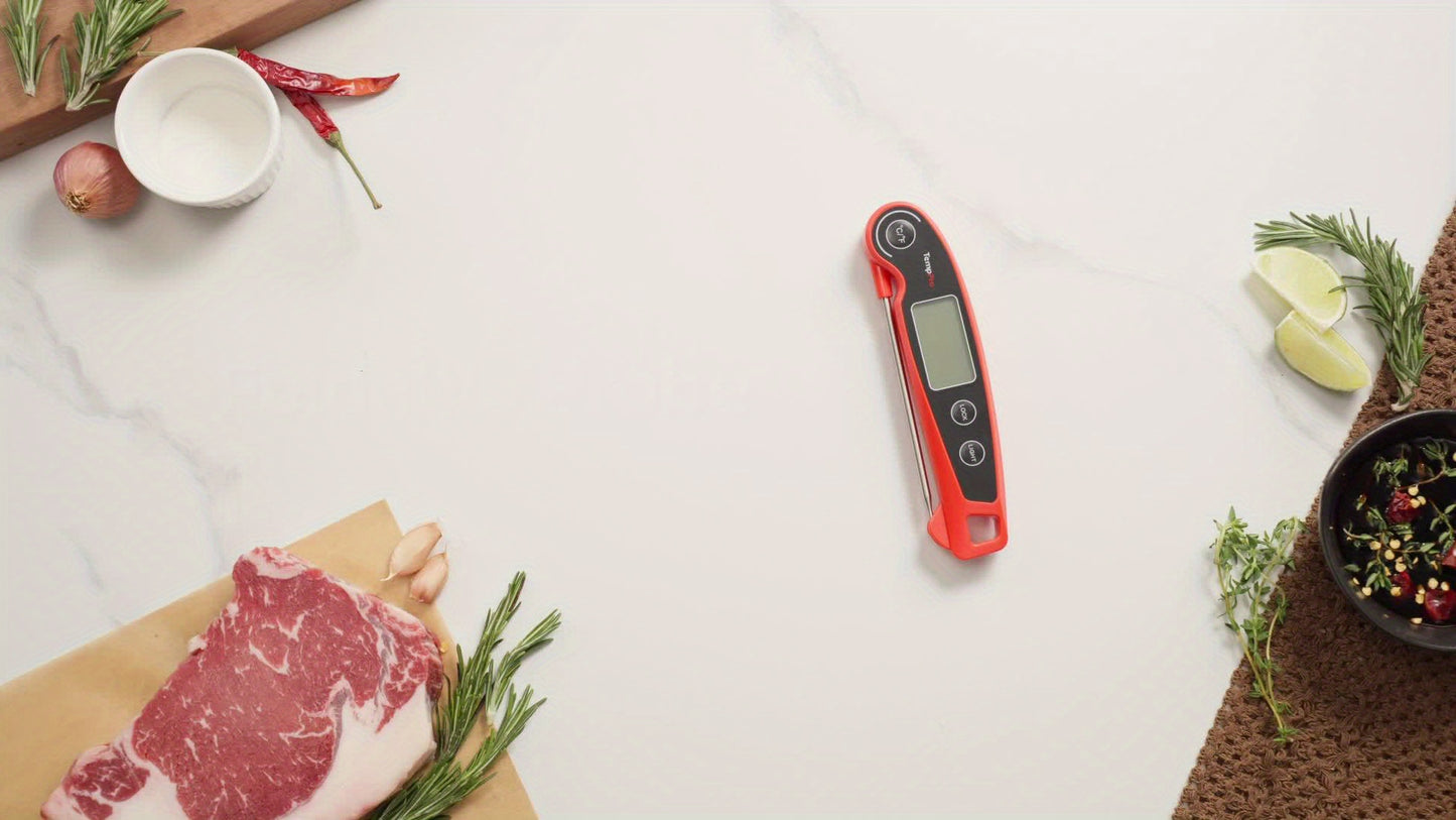 ThermoPro F05 Digital Meat Thermometer for Cooking with Motion Sensing, Food Thermometer for Kitchen BBQ Oil Grill Smoker Candy Thermometer