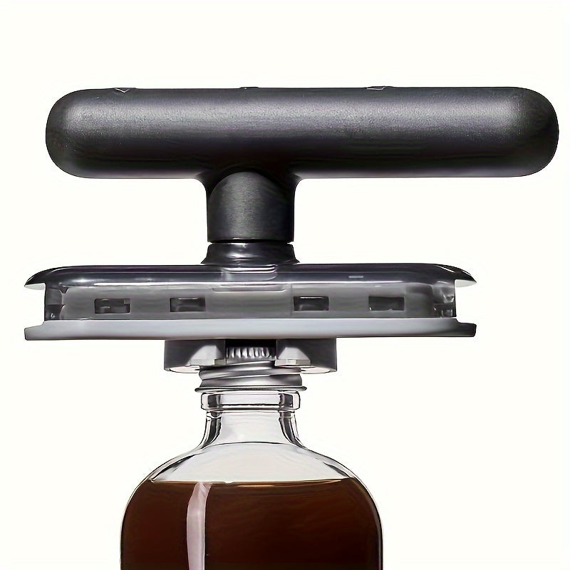 1pc Adjustable Jar & Bottle Opener - Manual, Easy-Grip, Multifunctional Kitchen Tool - Plastic Lid Opener for Effortless Opening - Ideal for Home, Parties & Daily Use Without Power