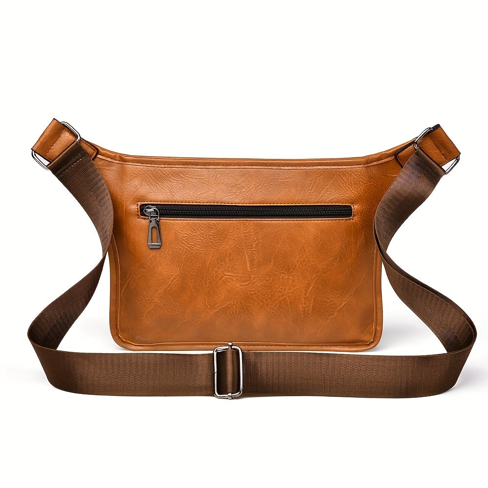 New Men's Casual Large-capacity High Quality Men's Chest Bag Senior Sense Of Large-capacity Men's Crossbody Bag Shoulder Bag Ideal Gift for Men
