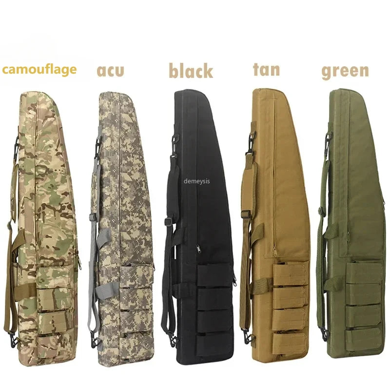 70cm / 95cm / 115cm Tactical Gun Storage Bag Outdoor Shooting Hunting Shotgun Carry Case Rifle Shoulder Bag with Pad