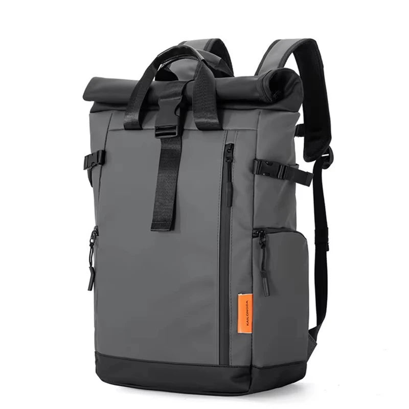 Men's Travel Bag 15.6inch Laptop Computer Backpack Outdoor Waterproof Camping Hiking School Bag College Business Rucksack