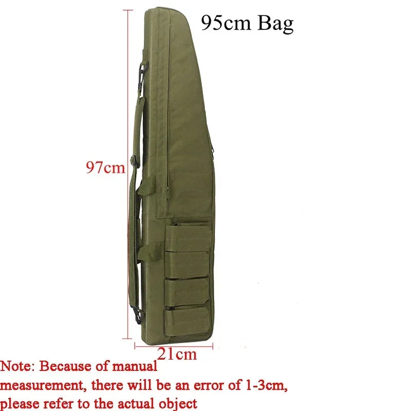 70cm / 95cm / 115cm Tactical Gun Storage Bag Outdoor Shooting Hunting Shotgun Carry Case Rifle Shoulder Bag with Pad