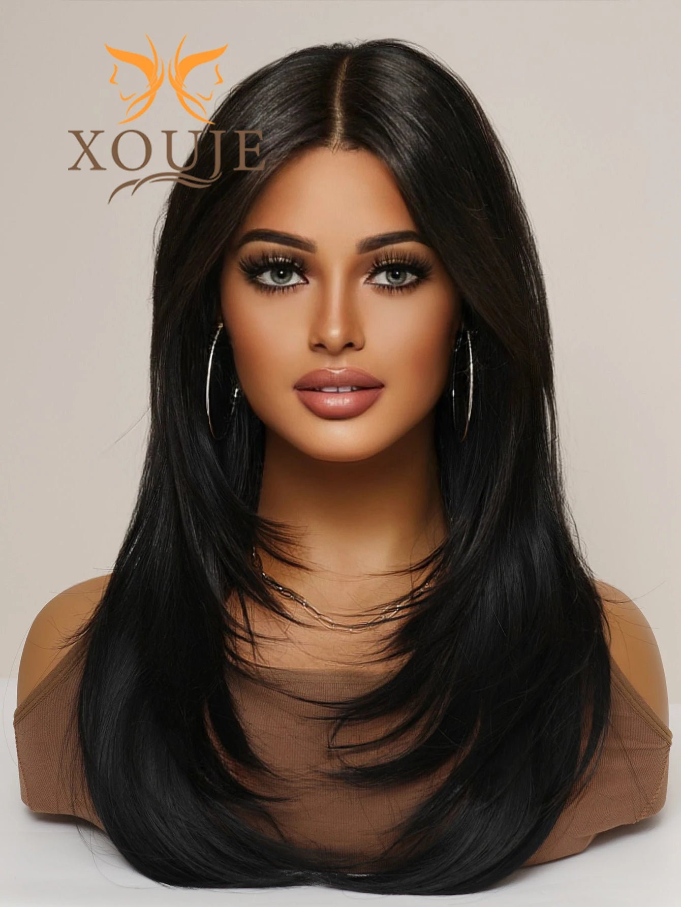 Gorgeous Barbie Wig Blonde Long Straight Hair Synthetic Wig Women Wig Suitable for Daily Wear Use Prom Party High Quality Wig