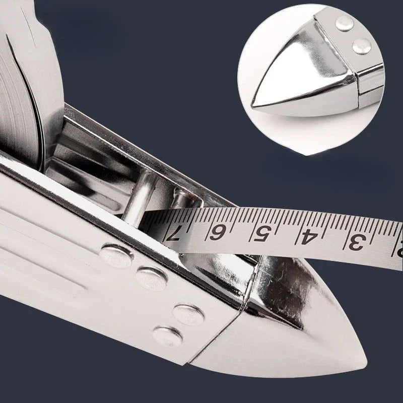 30m/50m/100m Tape Measure Portable Stainless Steel Shelf Frame Ruler Metric Scale Stainless Steel Ruler,Precision Measuring Tool