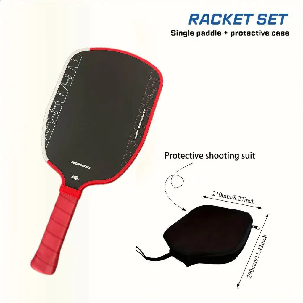 2025 Agassi Pro Shape TFP Espuma 14mm 16mm Espessura GEN4 Núcleo Thermoformé Toray T700 Pá de pickleball de fibra de carbono