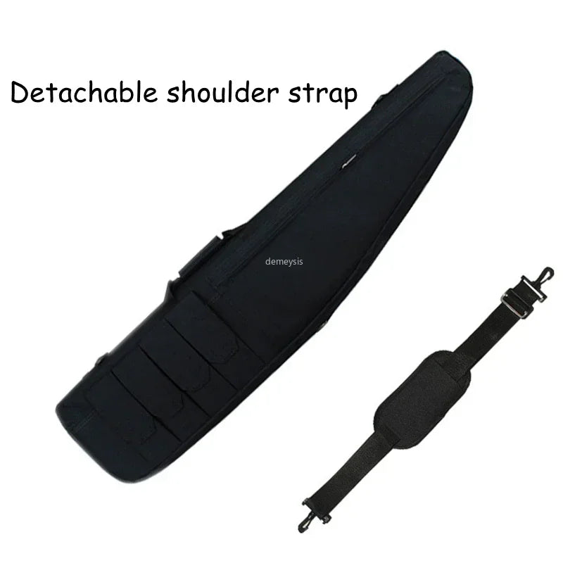 70cm / 95cm / 115cm Tactical Gun Storage Bag Outdoor Shooting Hunting Shotgun Carry Case Rifle Shoulder Bag with Pad