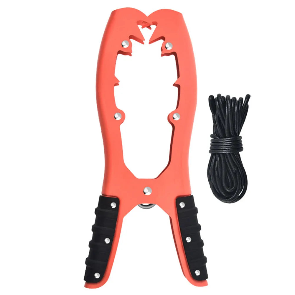 Portable Kayak Grip Anchor with Large Clamping Mouth Fishing Brush Gripper 16 Feet Paracord Gear Stainless Steel Anchor Grip