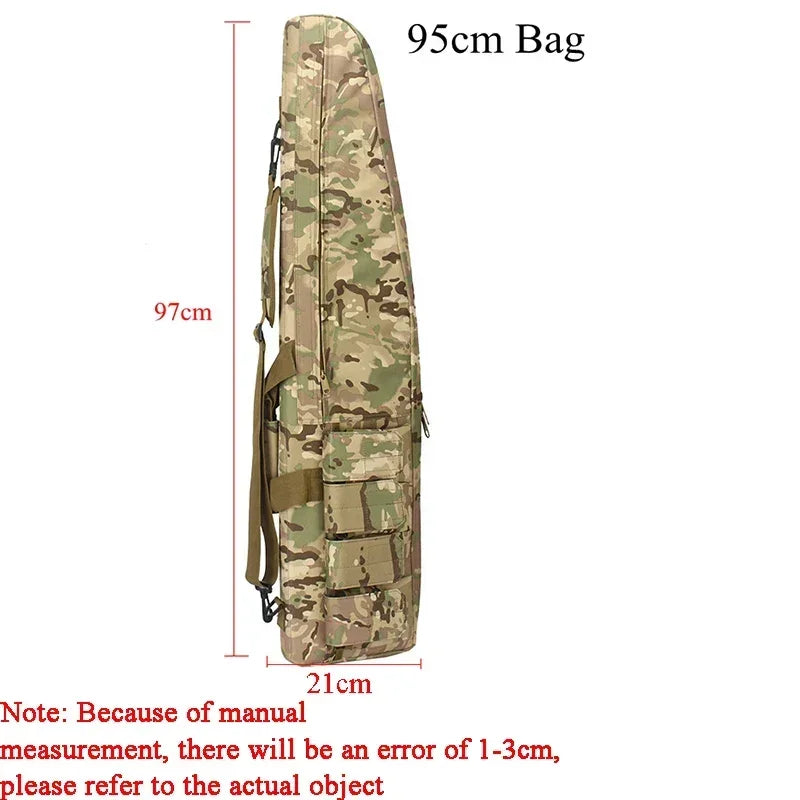 70cm / 95cm / 115cm Tactical Gun Storage Bag Outdoor Shooting Hunting Shotgun Carry Case Rifle Shoulder Bag with Pad