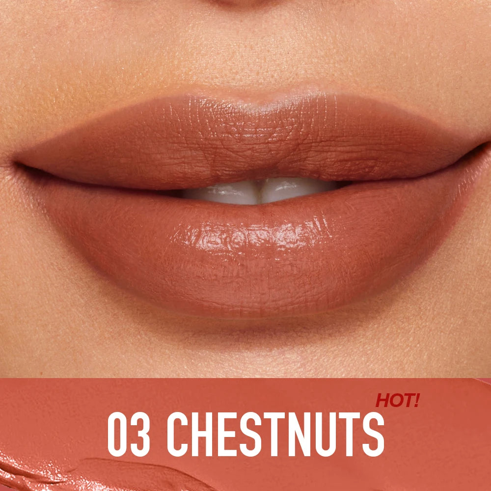 O.TWO.O Lipstick Lip Tint Moisturizing Nourishing Glow Lightweight Smooth Non-Sticky Refreshing Red High-shine Lipstick Makeup