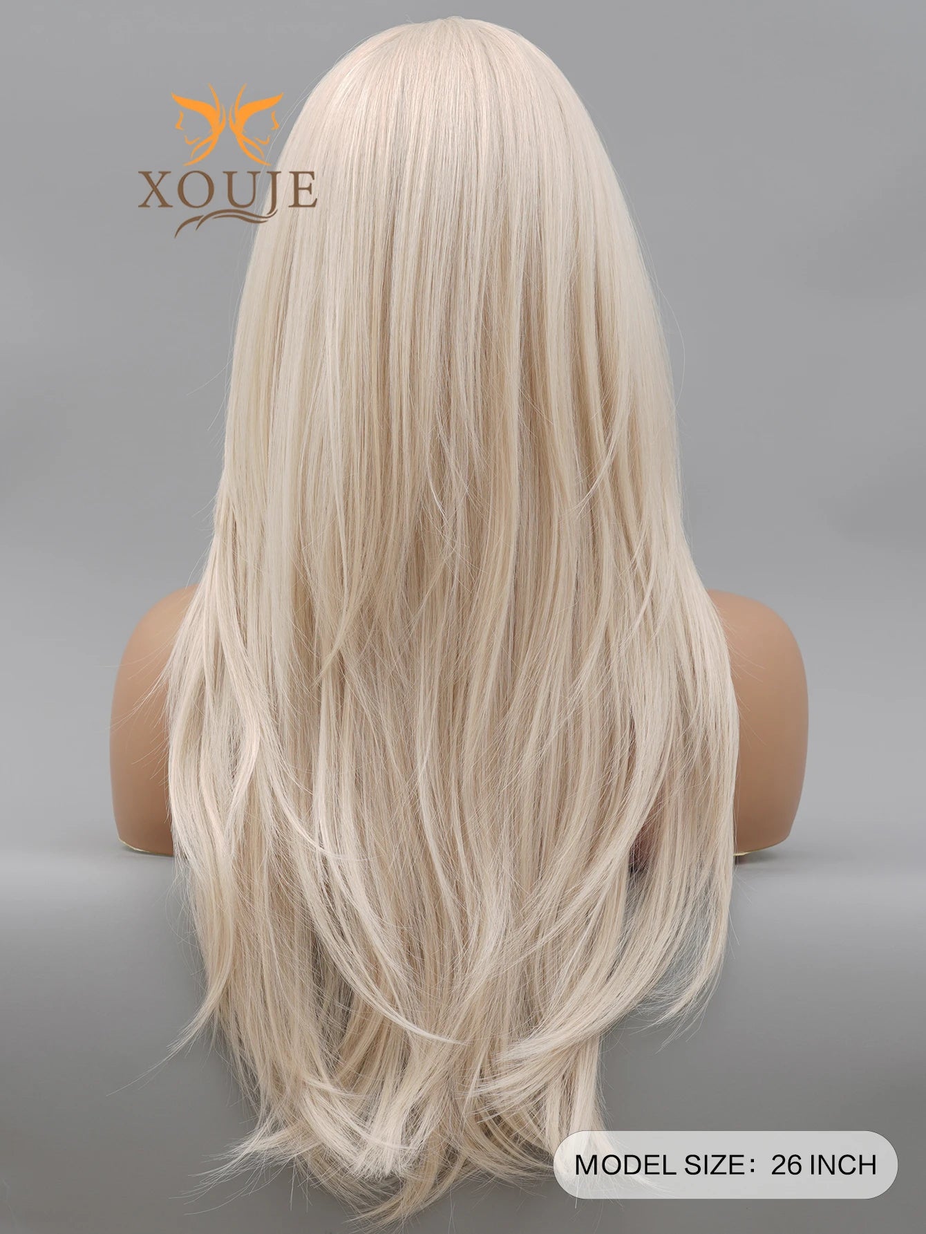 Gorgeous Barbie Wig Blonde Long Straight Hair Synthetic Wig Women Wig Suitable for Daily Wear Use Prom Party High Quality Wig