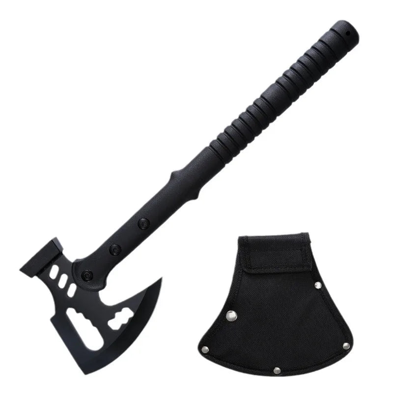 Camping Outdoor Multifunctional Axe High Manganese Steel Ordnance Axe Survival Tactics Mountain Cutting Axe