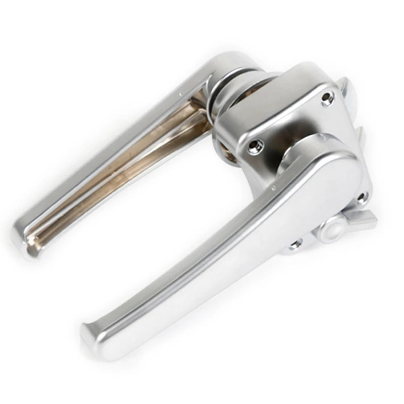 Safe Trailer RV Toilet Bathroom Toilet Door Lock Caravan Boat Latch Handle Knob for Camper Cargo Furniture Hardware Home N0HF