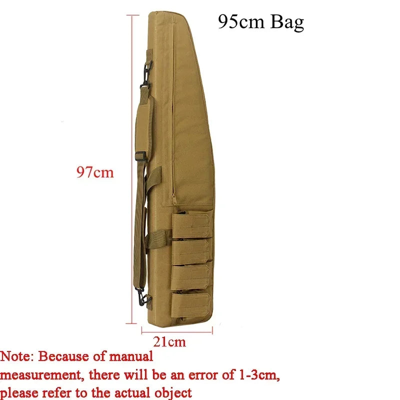 70cm / 95cm / 115cm Tactical Gun Storage Bag Outdoor Shooting Hunting Shotgun Carry Case Rifle Shoulder Bag with Pad