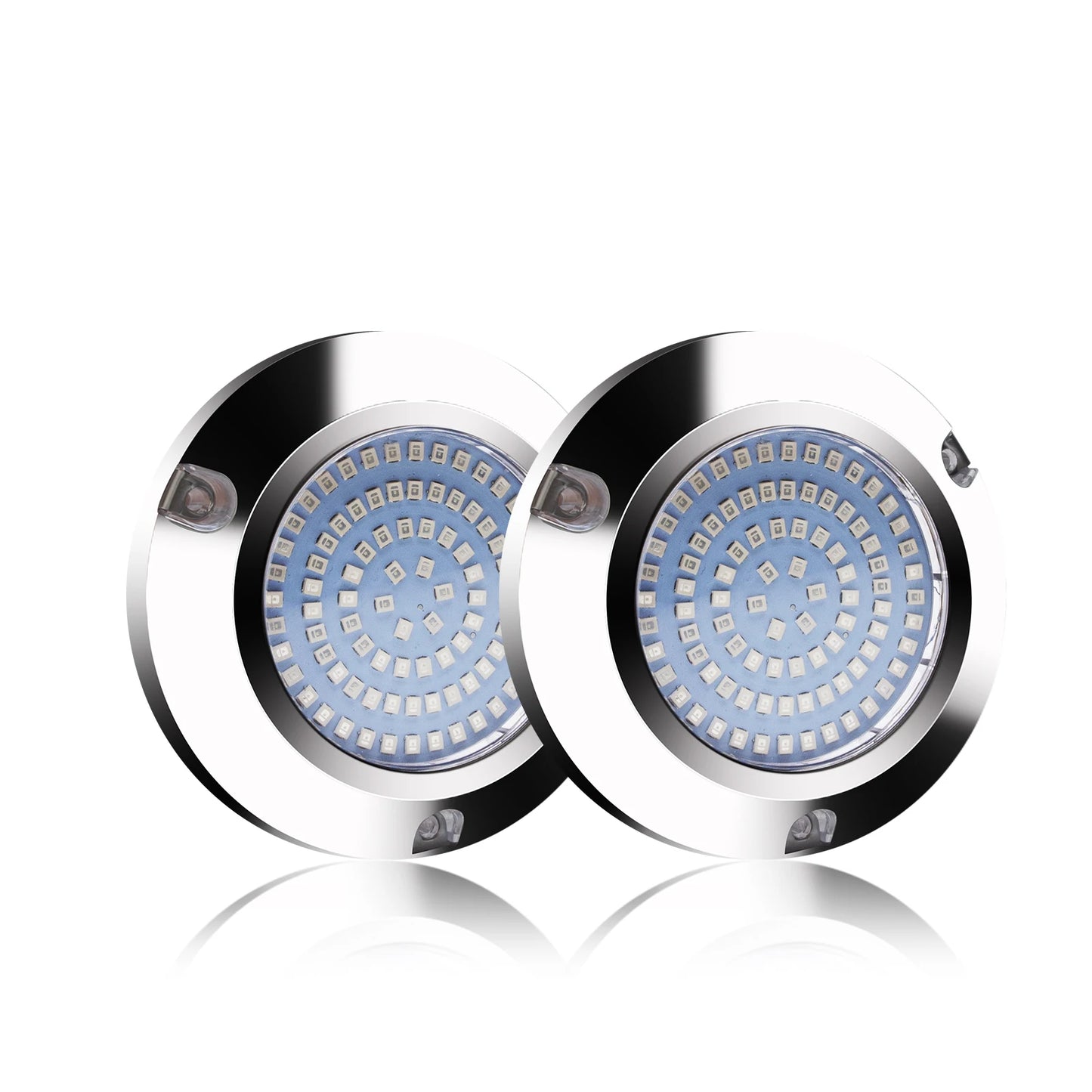 2pcs 120W LED Marine Yacht Lamp DC12V 24V 316L Stainless Steel IP68 Anti-corrosion Boat Underwater Light Saltwater Яхты Катера
