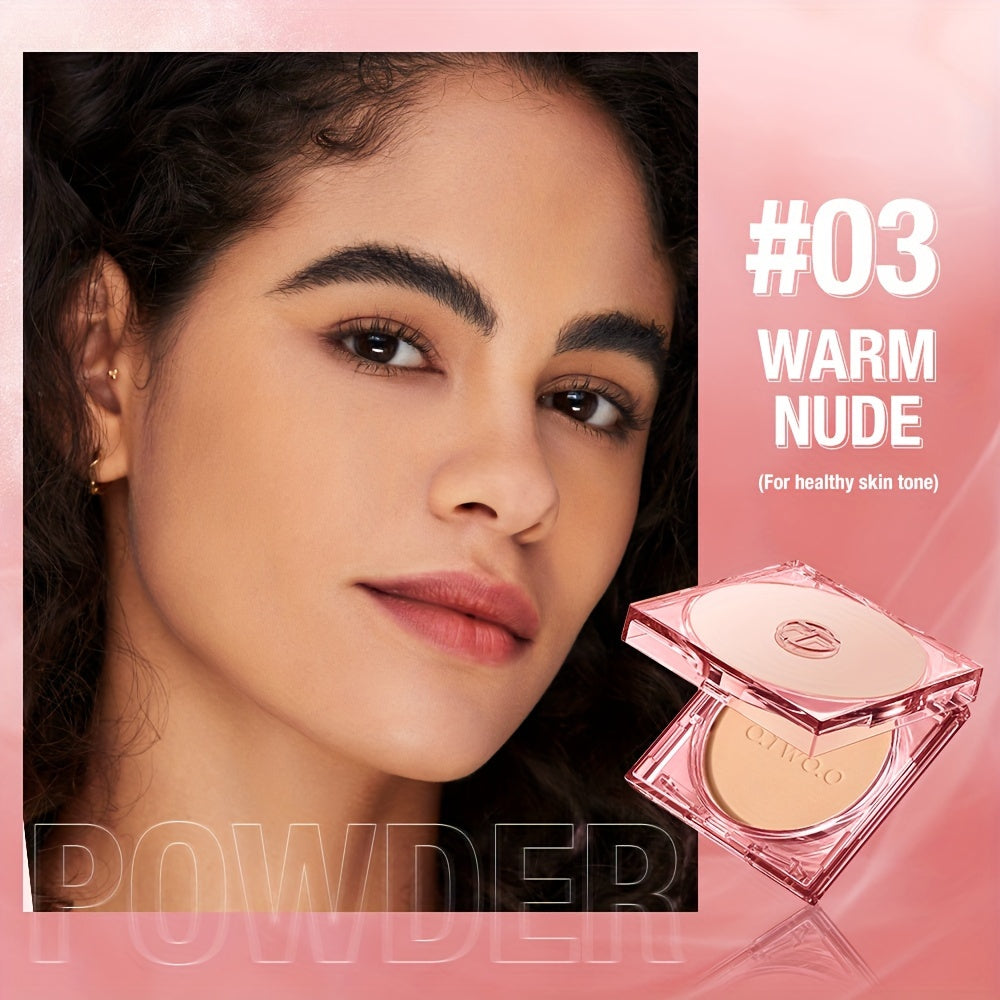 O.TWO.O 3D Soft Focus - Waterproof Long Lasting 24H Face Powder - Oil Control, Natural Skin Tones, Anti-Transfer, Non-Absorbent for All Skin Types & Tones, Includes Puff Makeup Powder Foundation Daily Essential