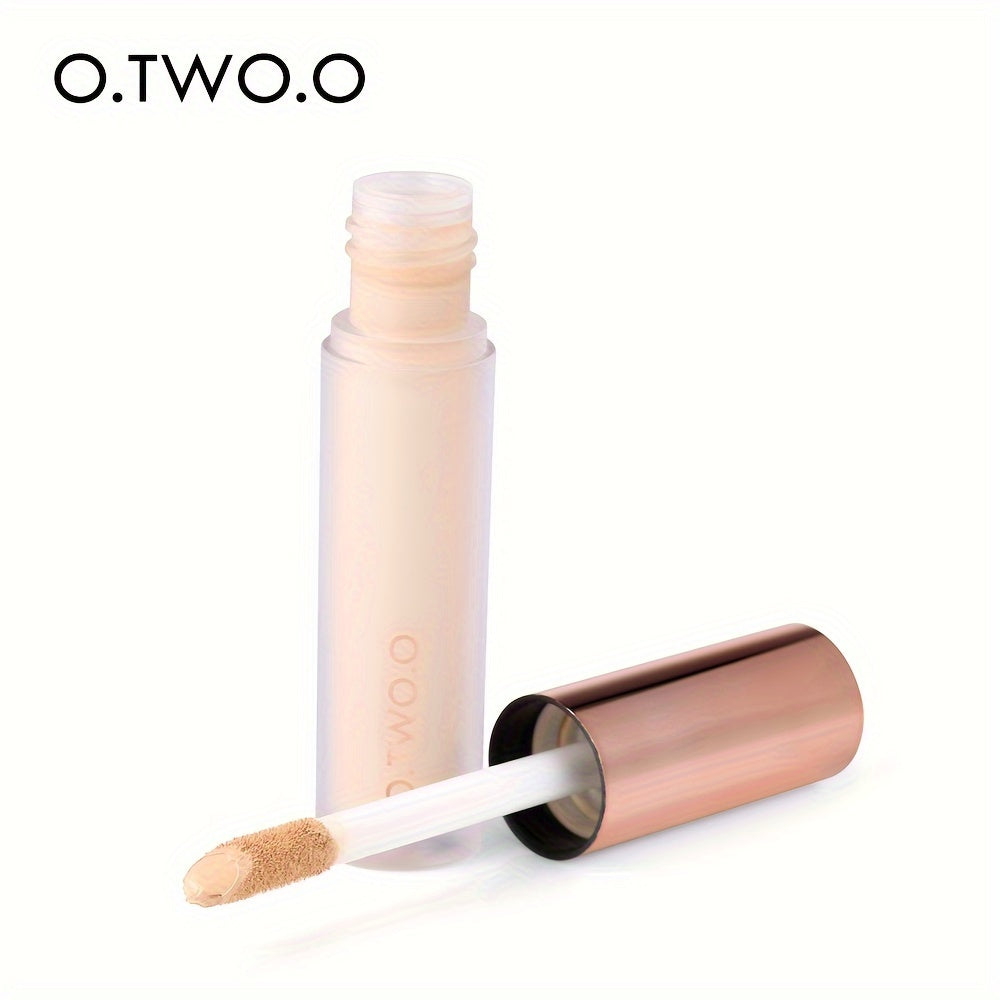 O.TWO.O Liquid Concealer Primer - High Coverage, Waterproof, Breathable, Natural Finish, 4 Shade Options, Long-Lasting up to 24 Hours, Lightweight Texture