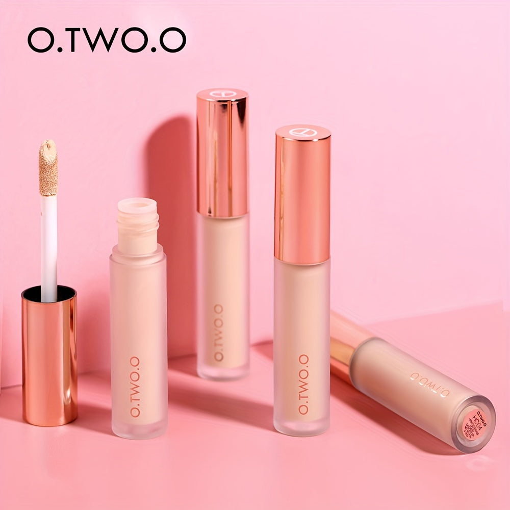 O.TWO.O Liquid Concealer Primer - High Coverage, Waterproof, Breathable, Natural Finish, 4 Shade Options, Long-Lasting up to 24 Hours, Lightweight Texture