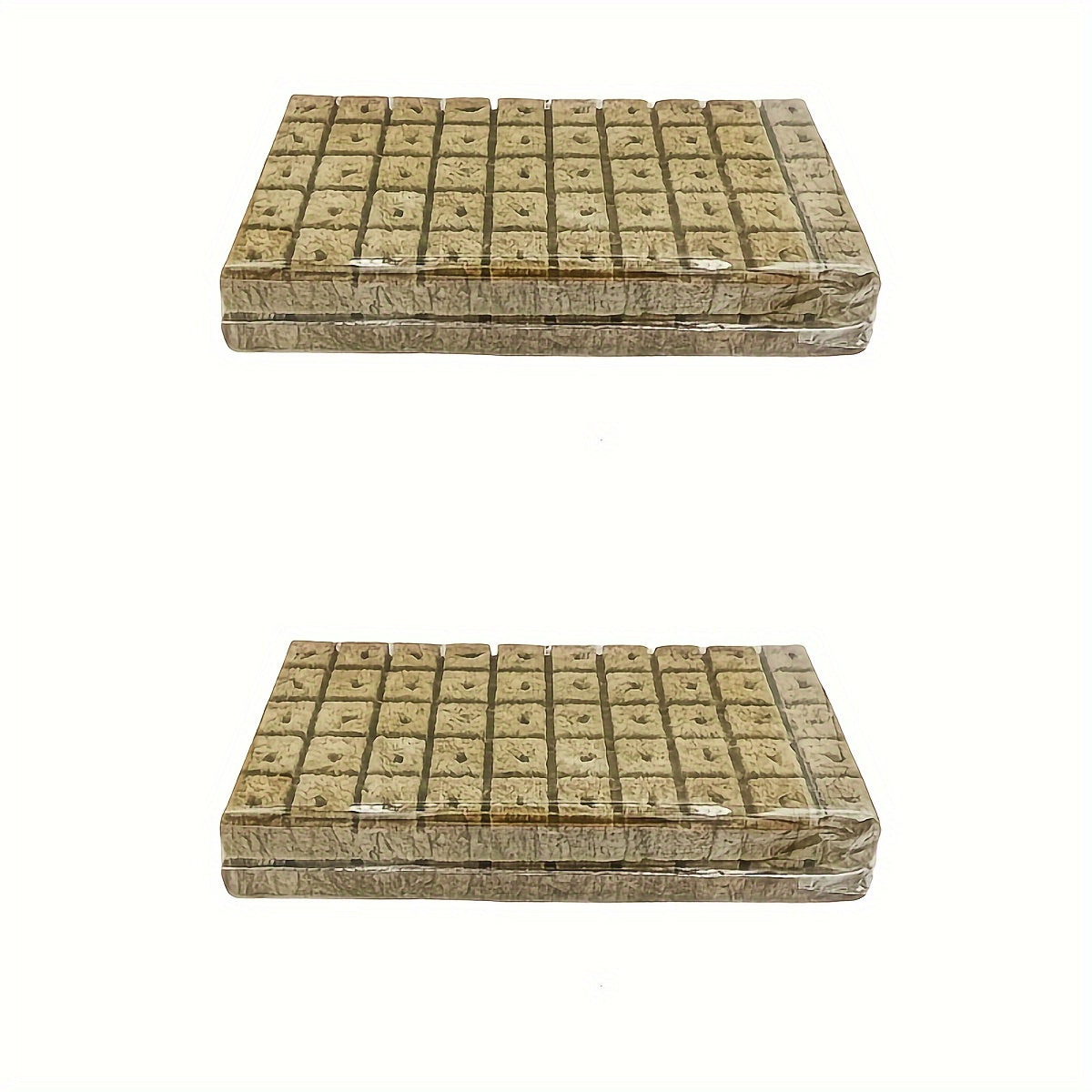 200pcs Rockwool Starter Cubes, Fabric Propagation Plugs for Cuttings, Seed Germination, and Plant Rooting, Non-Fertilized, Breathable, Moisture-Retaining Plant Starter Blocks