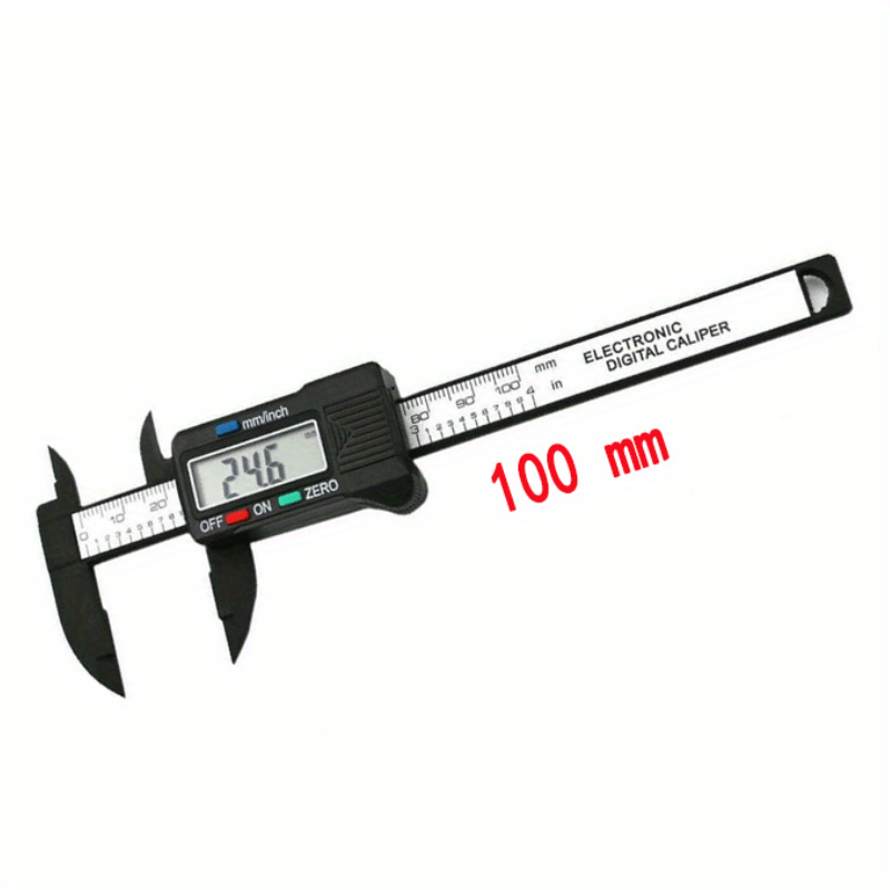 150mm 100mm Electronic Digital Caliper Carbon Fiber Dial Vernier Caliper Gauge Micrometer Measuring Tool Digital Ruler