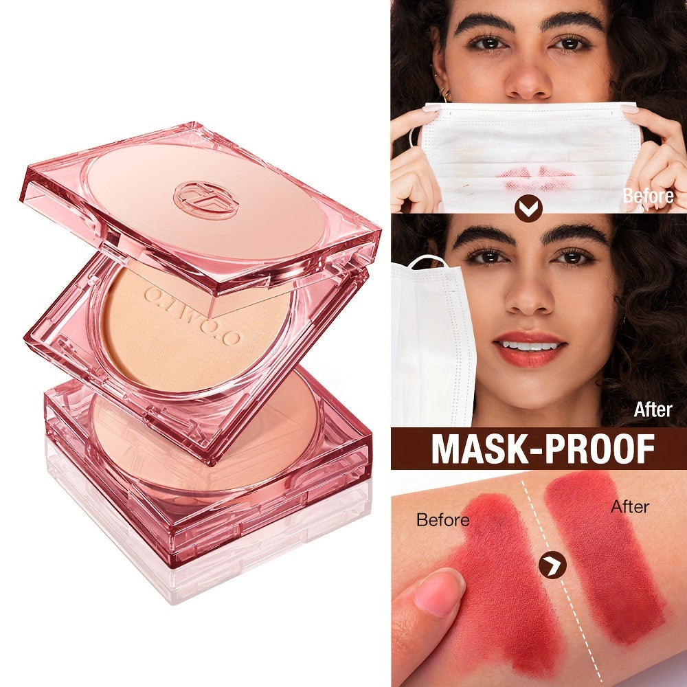O.TWO.O 3D Soft Focus - Waterproof Long Lasting 24H Face Powder - Oil Control, Natural Skin Tones, Anti-Transfer, Non-Absorbent for All Skin Types & Tones, Includes Puff Makeup Powder Foundation Daily Essential