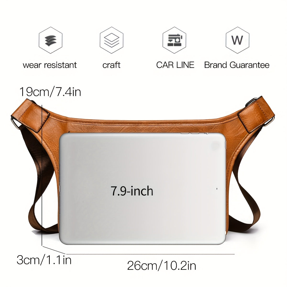 New Men's Casual Large-capacity High Quality Men's Chest Bag Senior Sense Of Large-capacity Men's Crossbody Bag Shoulder Bag Ideal Gift for Men