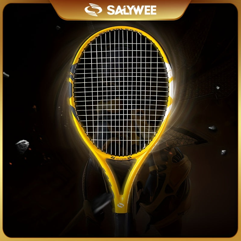 SALYWEE Full Carbon Tennis Racket With High Elasticity For Men And Women, Professional Training Rackets With Bag