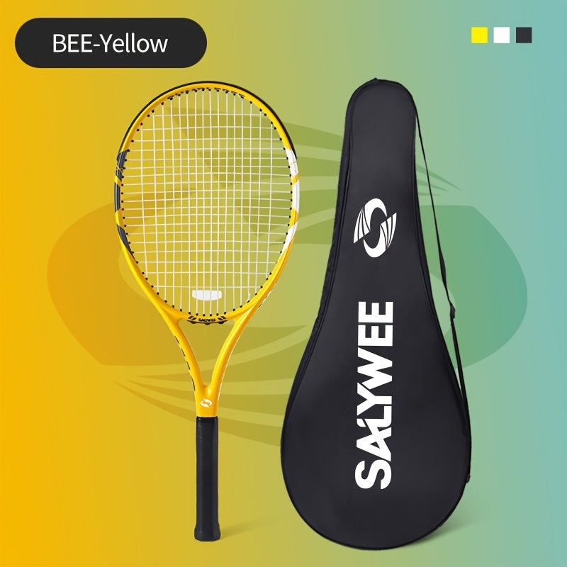 SALYWEE Full Carbon Tennis Racket With High Elasticity For Men And Women, Professional Training Rackets With Bag
