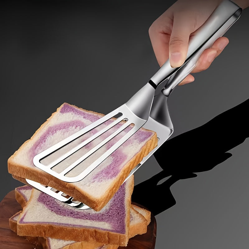 1pc, Multifunctional Stainless Steel Food Clip for Steak, Fish, and More - Kitchen Tools and Accessories for Easy Meal Prep Kitchen Accessories