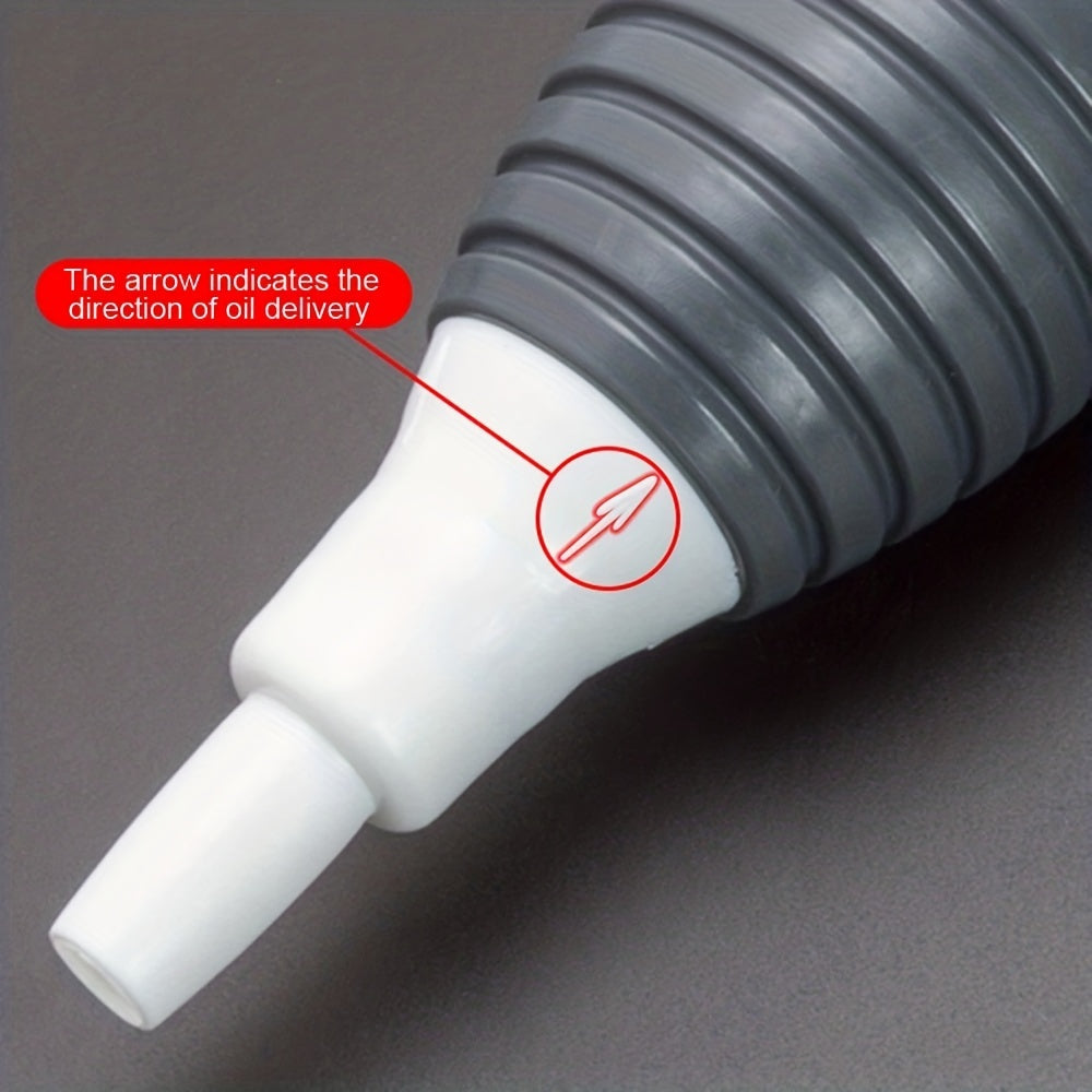 1pc Manual Fuel Pump High Flow Car Motorcycle Hand Siphon Water Fish Tank Oil Gasoline Petrol Diesel Liquid Transfer Tools Universal